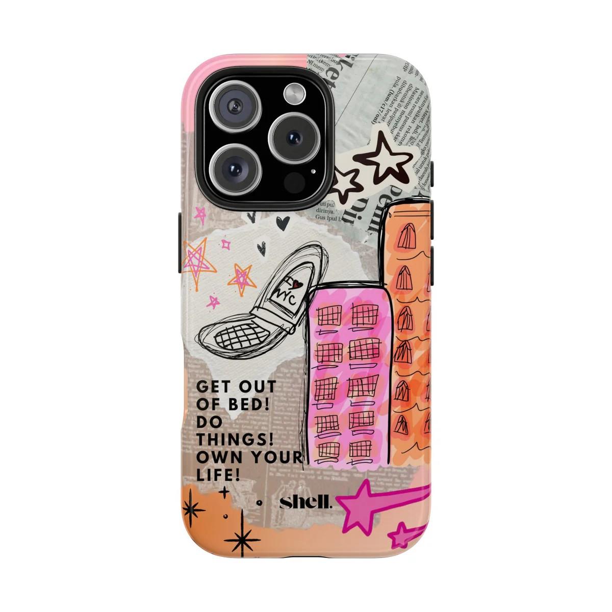 

Winter Holiday Ski Bear Phone Case for iPhone 17 16e 16 15 14 13 12 11 X XS XR XSMAX 7 8 Air Pro Max Plus Double-layer Cover iPhone 11