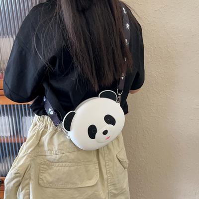 Tier Panda Silikon Tasche Multifunktional Cartoon Münzbörse Geschenk Panda Umhängetasche Outdoor