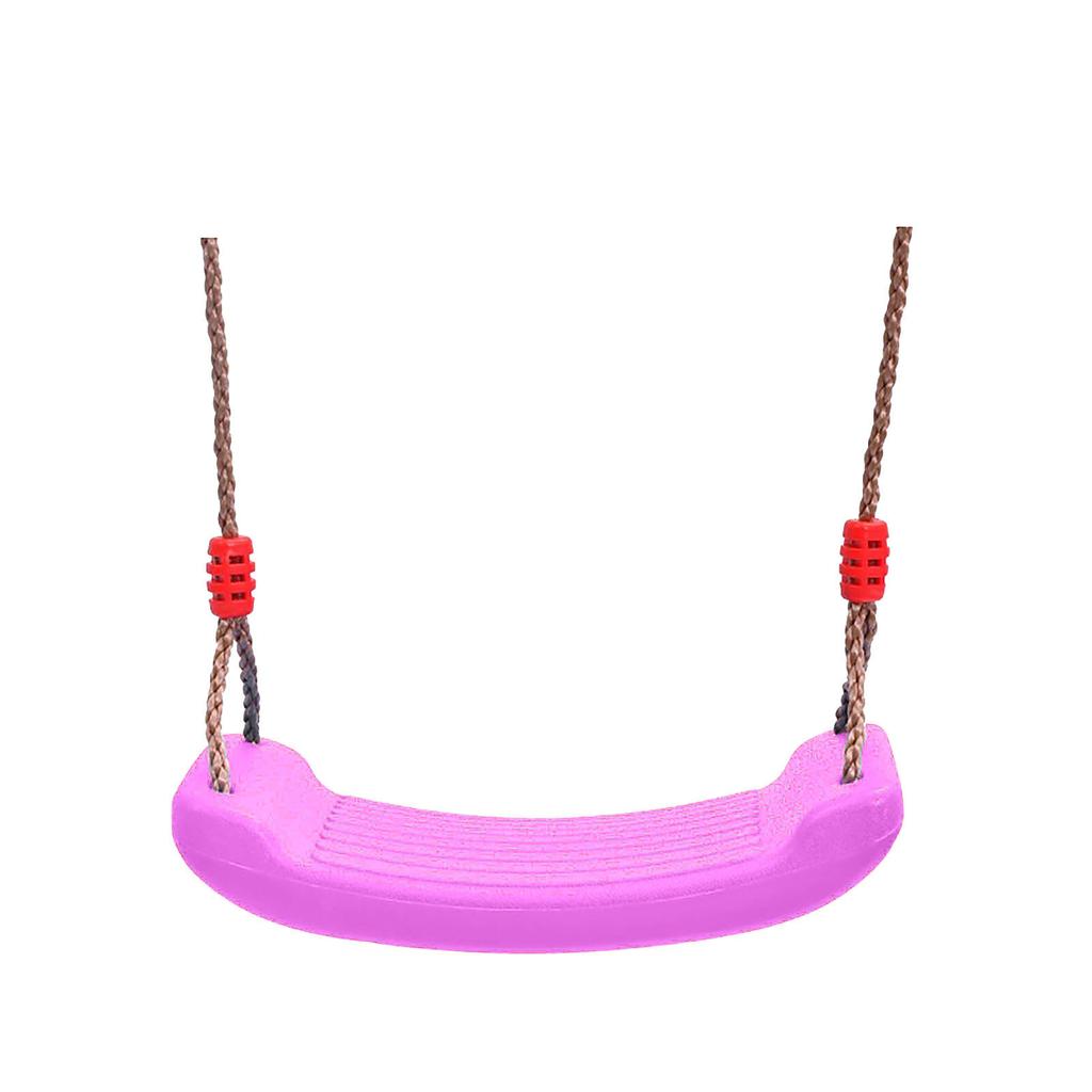Plastic Swing Elastic Swing Board Non-Slip Teenager Swing Seat With Height Adjus