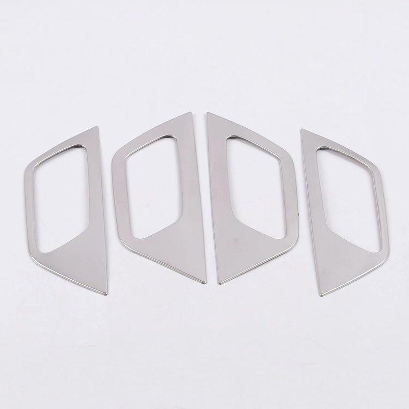 For Peugeot 3008 5008 GT 2017 - 2025 Car Inner Door Handle Bowl Frame Decoration Sequ Cover Trim Stainless Steel Accessories