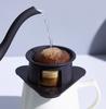 cores Coffee with Maruyama Gold 1 No Paper Filter Original Dripper, Co-developed Coffee, Filter, Black, Cup, C211BK, Required, Flavor, Aroma,