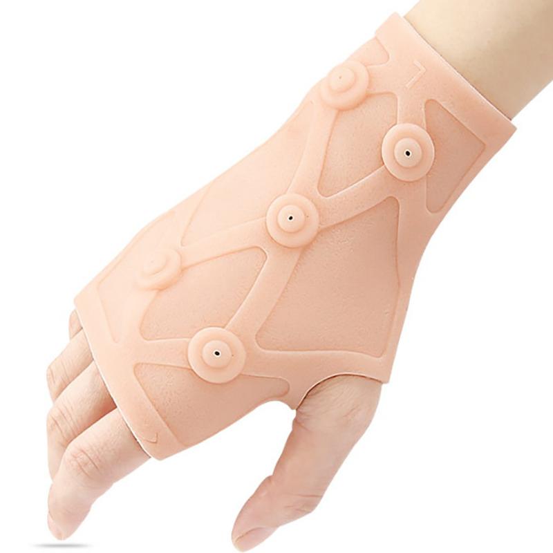 Glove Silicone Gel Glove Protector for Carpal Tunnel Hand Tendonitis Pain Relief Glove Magnetic Therapy Wrist Hand Thumb Support