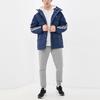 adidas Puffy Down Jacket With Hood Men Outerwear Blue H20756