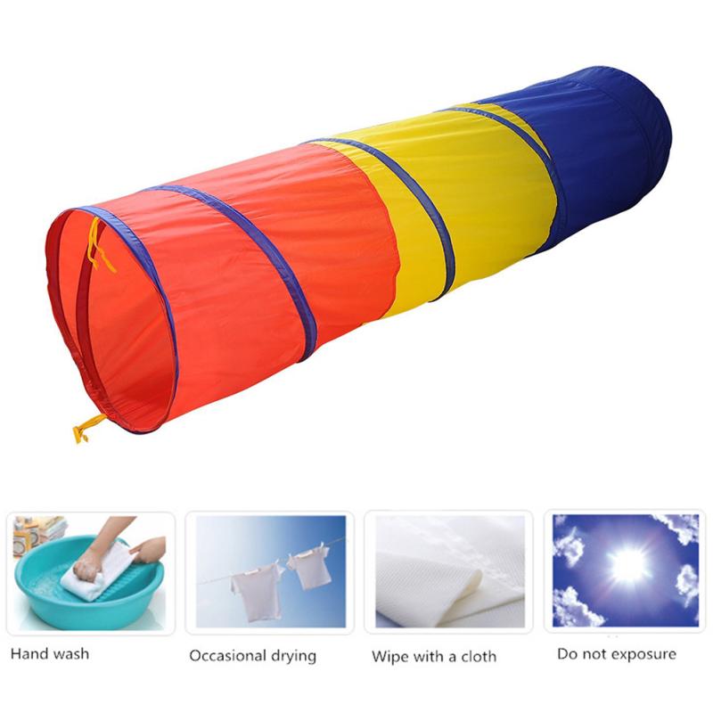 Play Tunnel Toy Tent Baby Kids up Discovery Tube Playtent