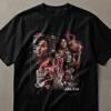 Jalen Basketball Player T-Shirt, Dynamic Sports Fan Tee, Ignite the Rocket Collage Art, Gift for Him, Sports Apparel