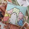Cute Cartoon Marumofubiyori Pillow Cushion Cover Pillowcase Living Room Sofa Home Decor