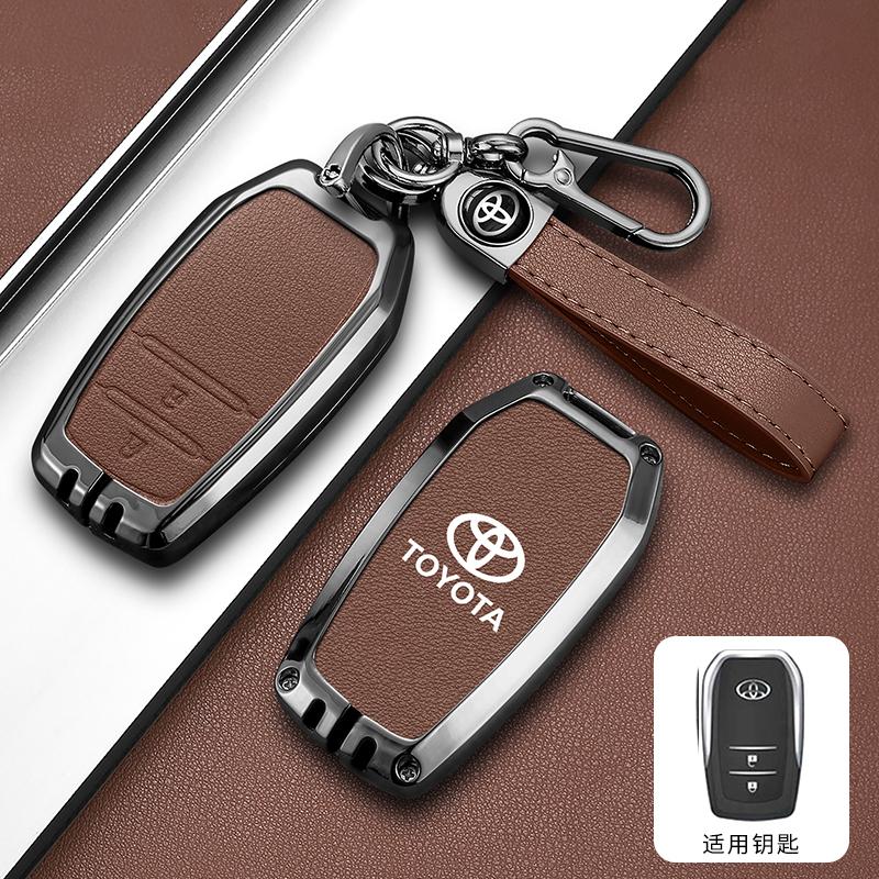 Nueva funda para llave de coche para Toyota Prius Camry VBCFH7 Corolla C-HR CHR RAV4 Prado 2018 2022 Protector carcasa para llave