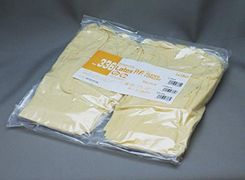 Libre Latex Non-Powdered Gloves, Super Long, No. 336, Size S (50 Count)