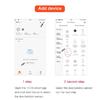 Tuya Smart WiFi Door Sensor Smart Home Open Close Detector Smartlife App Control Notification Compatible with Alexa Google Home