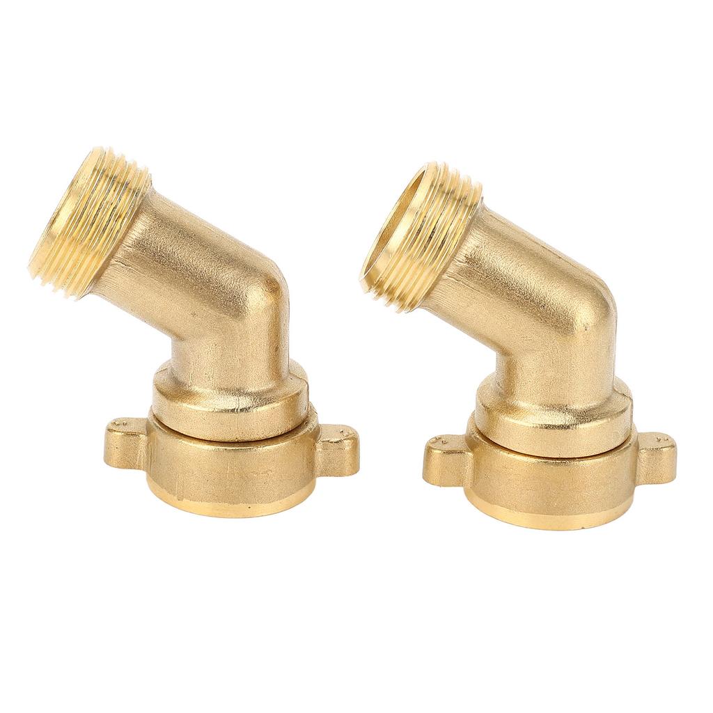 RV Water Hose Elbow Space Saving Sturdy RV Drinking Water Hose Adapter Connector for Campervan Motorhome Trailer Marine