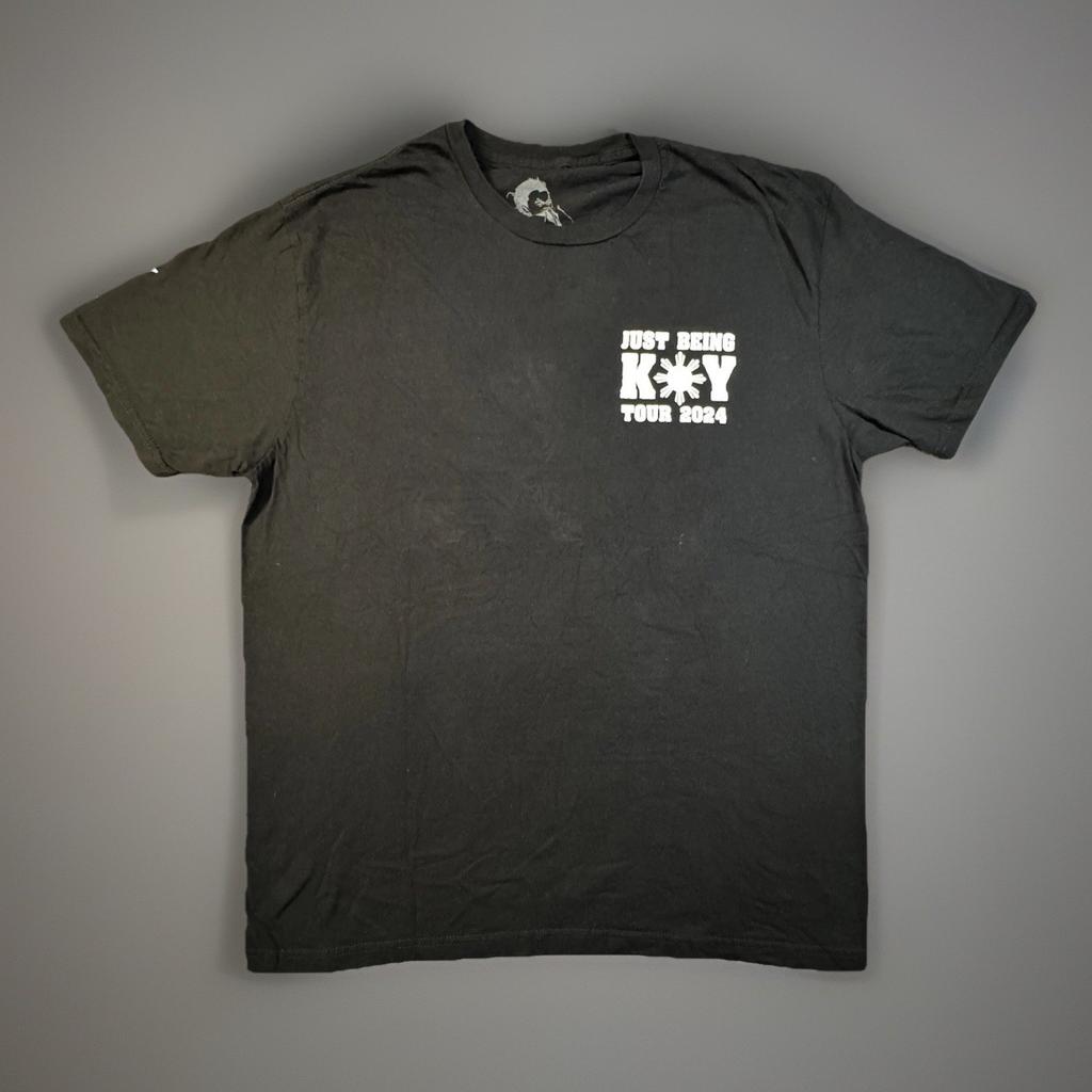 Jo Koy 2024 Tour T Shirt Large Black Just Being Koy Comedy Tour Dates Tee -280 Unisex T-Shirt
