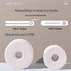 80-Count Extra Large & Thick Disposable Face Towels - Pearl Pattern Cleansing Wipes for Makeup Removal, Baby Use, Dry/Wet Dual Use.