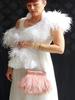 1Ply Ostrich Feather Boa 13-15CM Long Feathers Trims for Crafts Party Dress Sewing Decoration Plumas Ribbon 2 Meters Multicolor