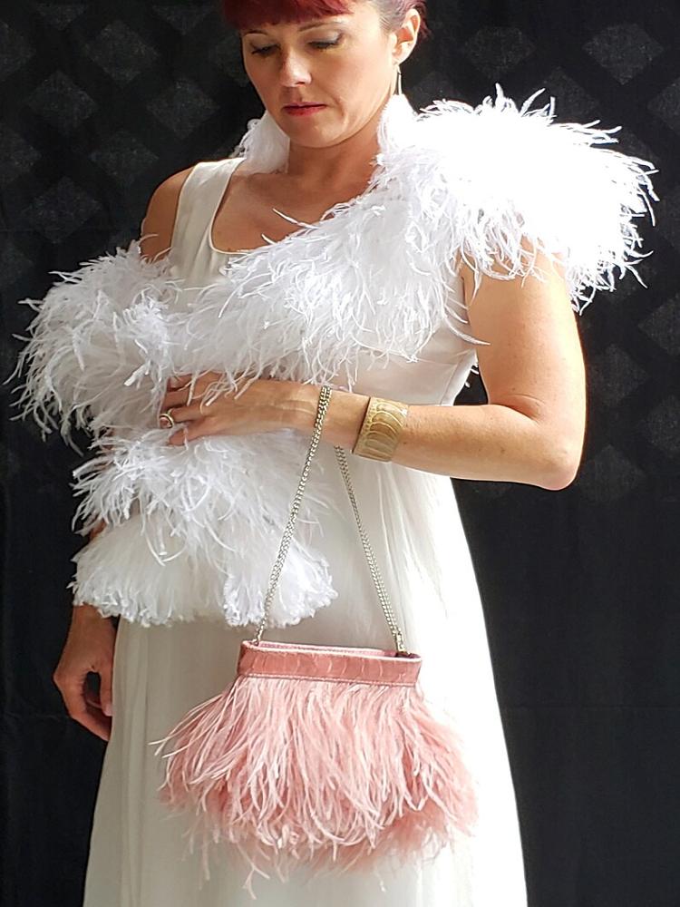 1Ply Ostrich Feather Boa 13-15CM Long Feathers Trims for Crafts Party Dress Sewing Decoration Plumas Ribbon 2 Meters Multicolor