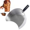 Heat Resistant Meat Catcher Pan Grill Meat Plate Handheld Portable for Kitchen Garden Outdoor Camping Campfire Party Barbecues