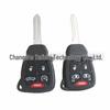 Chrysler Remote Replacement Car Key Shell with Small Buttons & Battery Holder