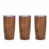 Vacuum Insulation Cold Thermal Water Bottle Stainless Steel 20oz Car Cup Wood Grain Thermal Coffee Cup to Carry Mug Thermos Hot