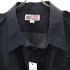 unused NATIONAL PATRO Short sleeve shirt 22 Dark navy Biggs Men's Used