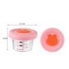 Glass Bowl Baby Food Supplement Bowl With Scale Portable Lunch Box Food Storage Seal Heating Food Grade Silicone