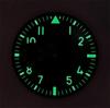 38,89MM Leuchtendes Uhrzifferblatt Geeignet für ETA 6497 6498 ST3600 Uhrwerk Grünes Schwarzes Blaues Zifferblatt Uhr Ersatzteile