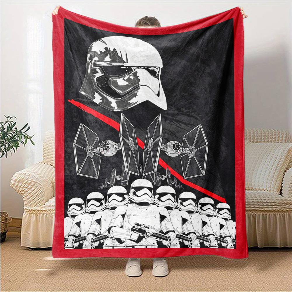 Star Wars Blanket Warmthful Decor Great for Bed Sofa Livingroom Four Seasons Multipurpose Stylish Decor Perfect Gift for Relatives and Friends