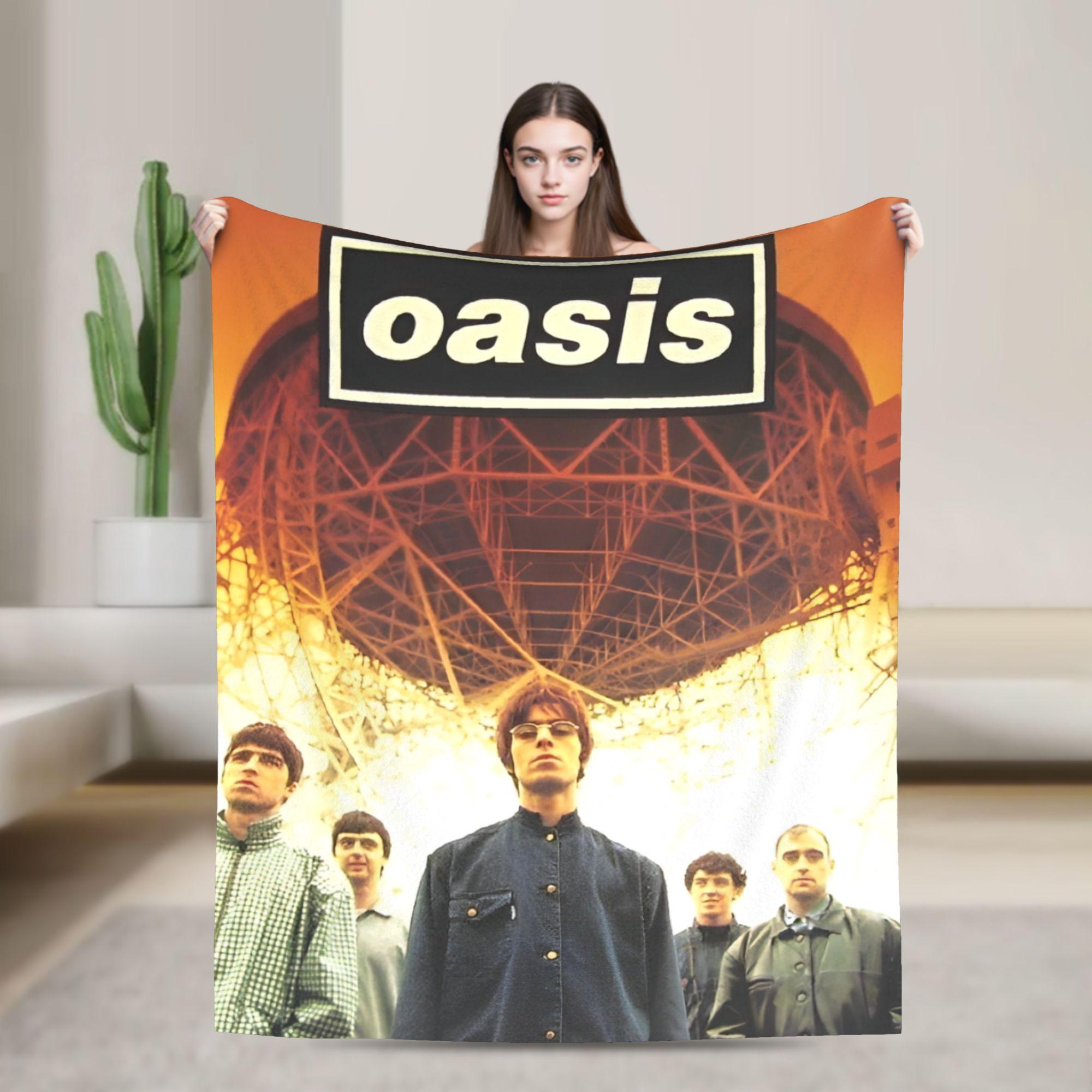 Ossis Band Blanket Quality Super Soft Throw Blanket Winter Camping Living Room Street Trend Bedspread 30x40in