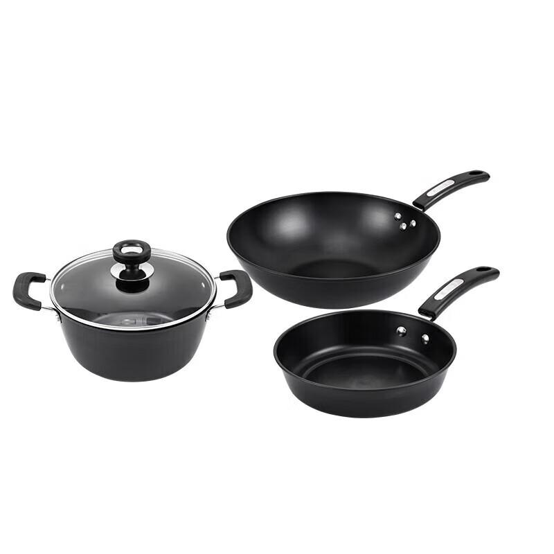 Zhang Xiaoquan Jin Chu Series 3-Piece Fine Iron Cookware Set