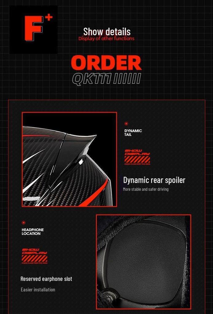 Certified Men's Bluetooth Full-Face Motorcycle Helmet with Trendy Horns for All Seasons.