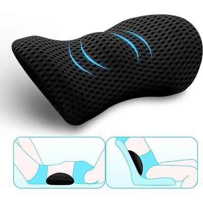 Lumbar Support Pillow for Office Chair and Car Seat, Memory Foam Lower Back Pillow, Neo Cushion for Low Back Pain Relief