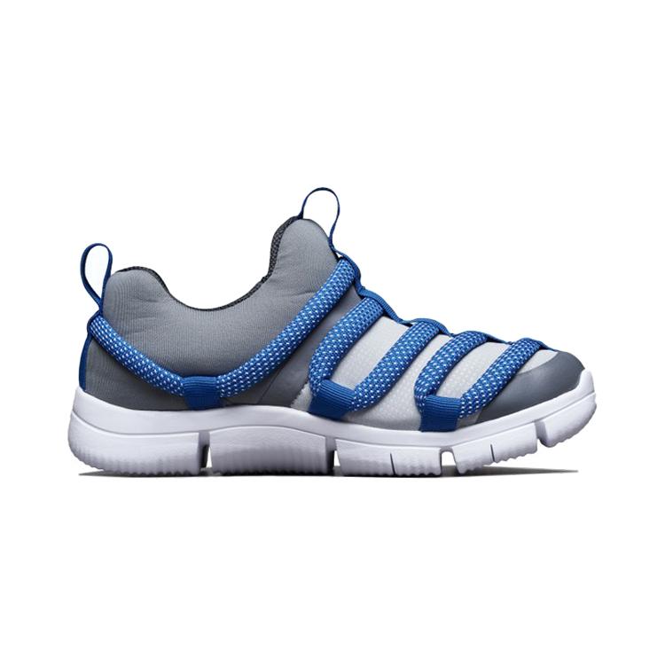Nike Novice Slip Resistant Cushioning Slip Resistant Cushioning Kids Lifestyle Shoes Gray Blue AQ9661-008