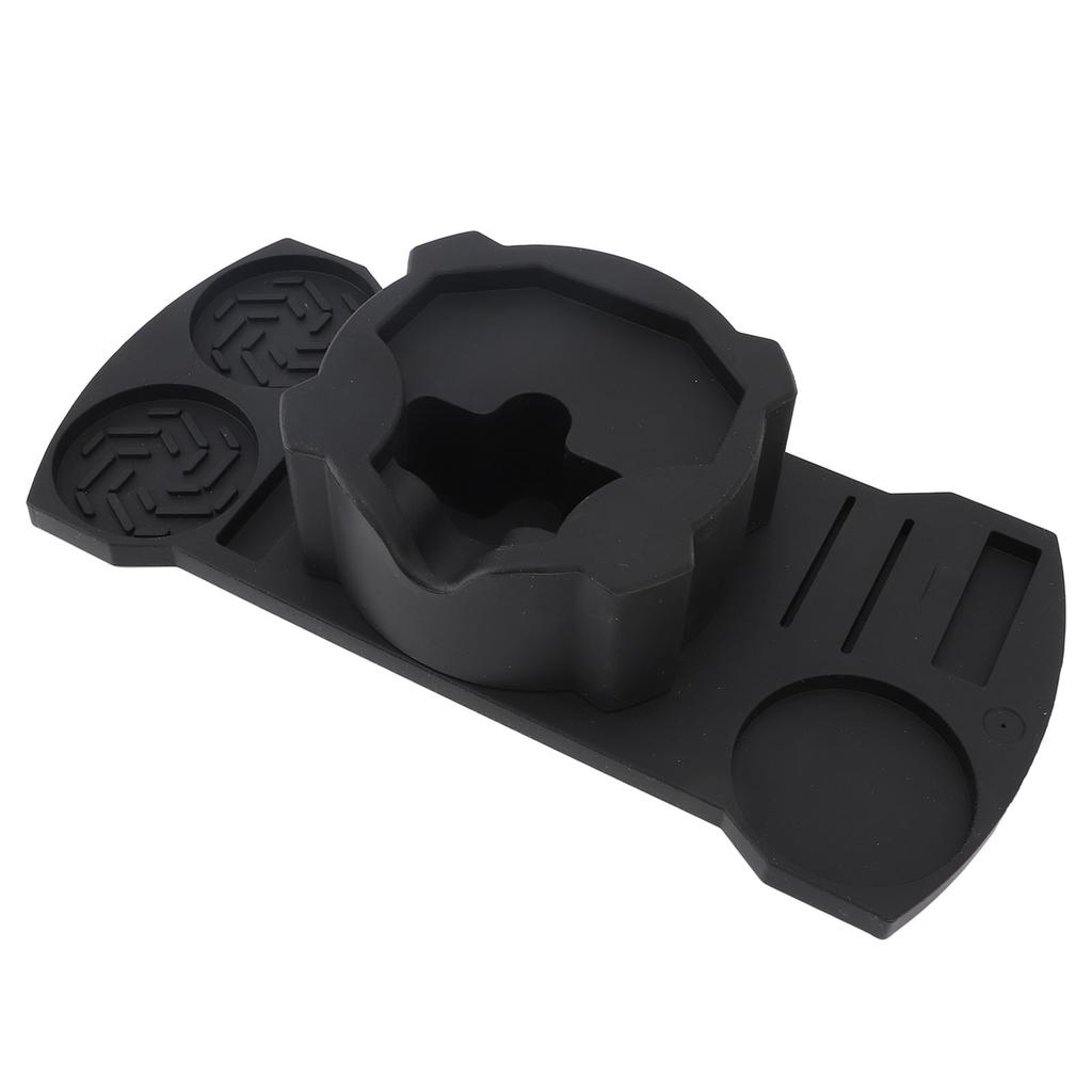 Coffee Tamping Station Silicone Storage Mat Distributor Tamper Stand for 51mm 53mm 58mm Handle