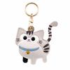 Cat Design Kitty Access Card Cover Leather Material Cat Keychain Creative ID Card Holder  Women