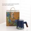 Shangqi Hand-Painted Ceramic Tea Infuser Mug