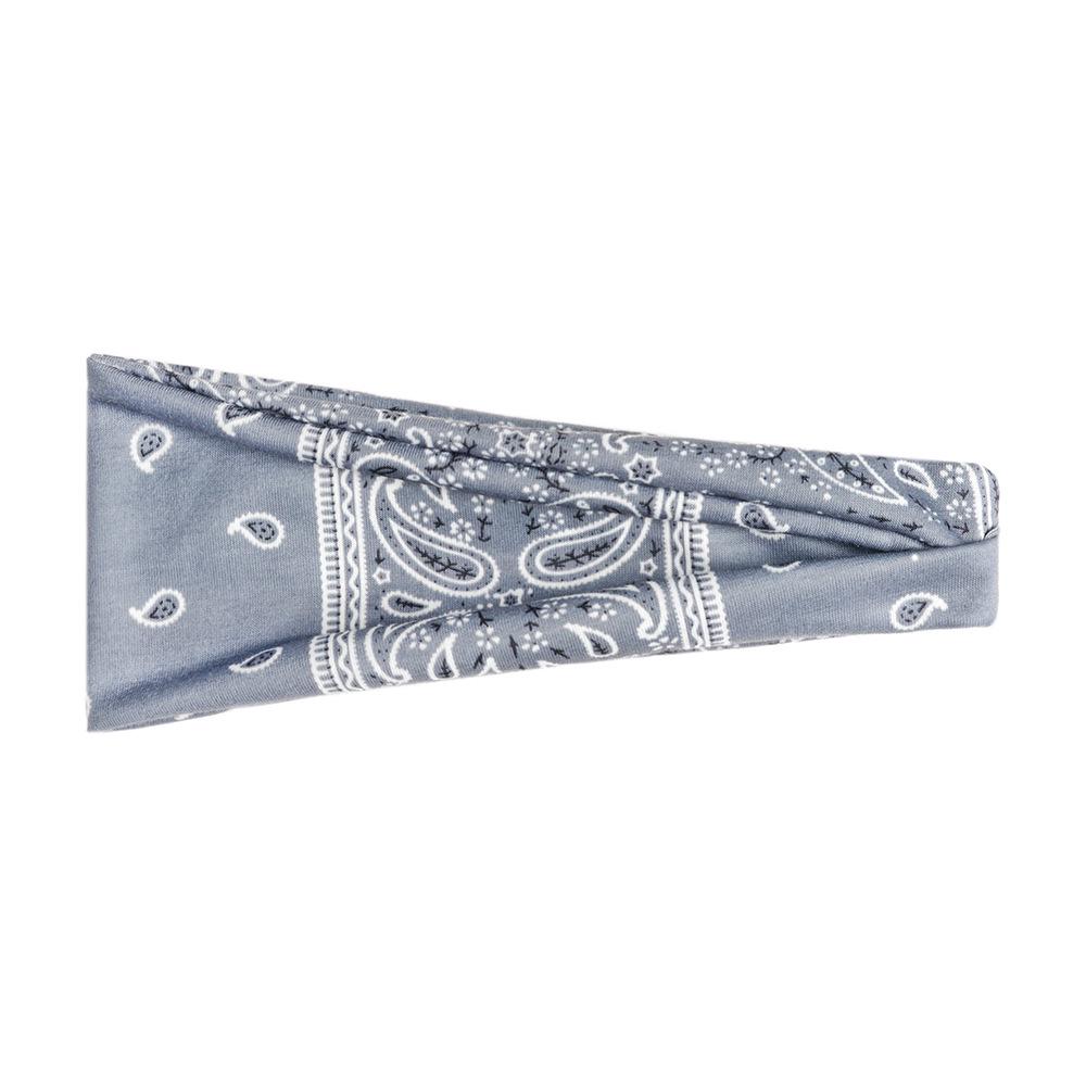 Dámská sportovní jógová pot absorbující čelenka - Široký okraj, Tištěný design, Vlasový doplněk