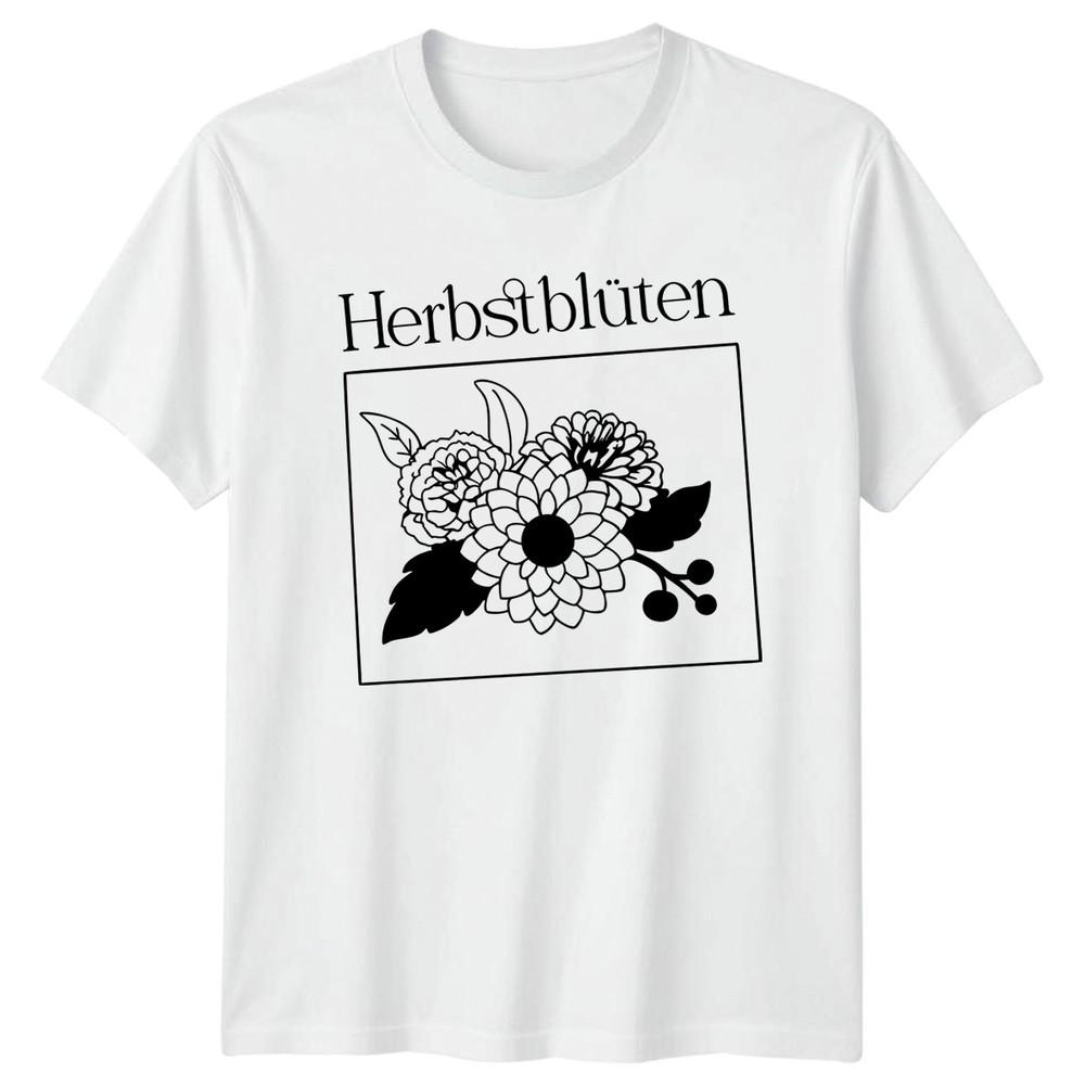 Herbstbluten Unisexs TShirt Floral Botanical Nature Birthday Gift For Her S