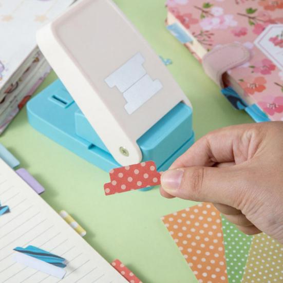 Index Tag Label Hole Punch Kids Adults Beginner DIY Scrapbook Paper Shape Puncher Decorative Arts Crafts Scrapbooking Handcraft Tool