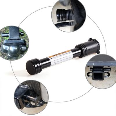 Römork Çeki Demiri Kilitleme Pimi 2 İnç Alıcıya Uyar Çekme Alıcısı Çeki Demiri Kilidi 5/8 İnç Pim Çekici Araç Tekne Bisiklet için Titreşim Önleyici O-Ringler