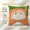Comedy Himouto Umaru-Chan Cushion Cover Cushion Cover Set 4Pcs 50X50 45X45 40X40 Pillowcase Decorative Sofa Home Decor