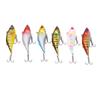 6Pcs Sinking Hard Fishing Bait Artificial Plastic Fishing Lures for Freshwater Saltwater 8cm/10g