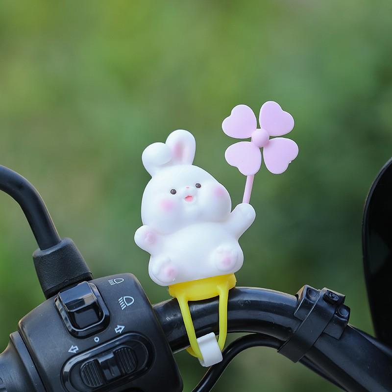 Bike Handlebar Decorations Exquisite Weatherproof PVC Ornaments for Touring Bikes Road Trip Decor