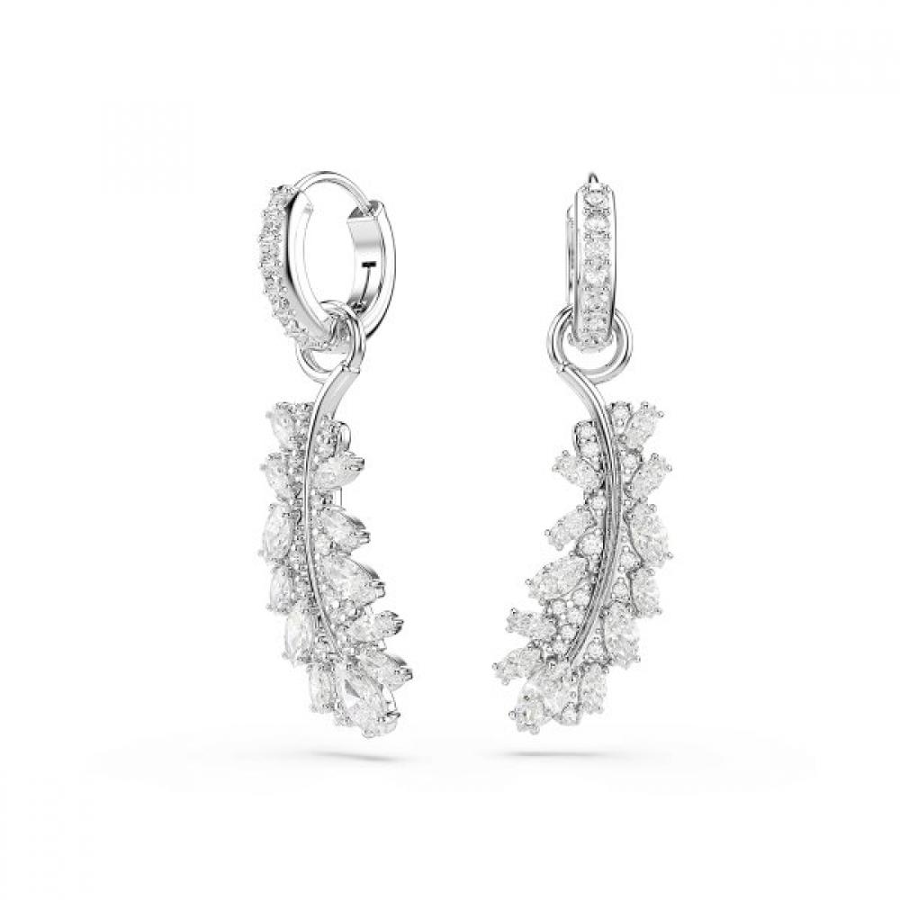 Swarovski Rhodium Earrings 5754272