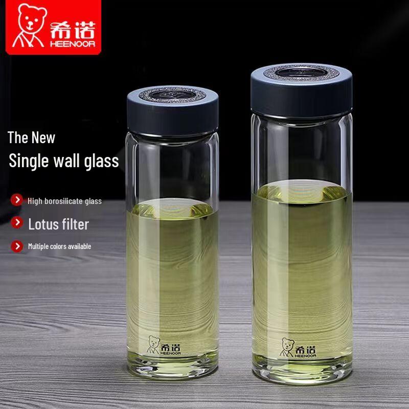 Xinuo Portable Single-Layer Glass Cup