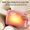 Rechargeable Hot Water Bottle Cute Explosion-Proof Plug Charging Electric Heating Water Bag Reusable Hand Warmer Winter Supplies
