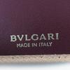Pristine BVLGARI Bulgari Bulgari Logo Clip Leather Compact Wallet Pink 293178 Used