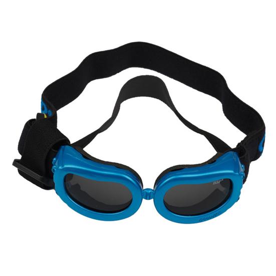 Dog Sunglasses Adjustable Block-Glare PC Material Puppy Outdoor Anti-UV Glasses UV Protection