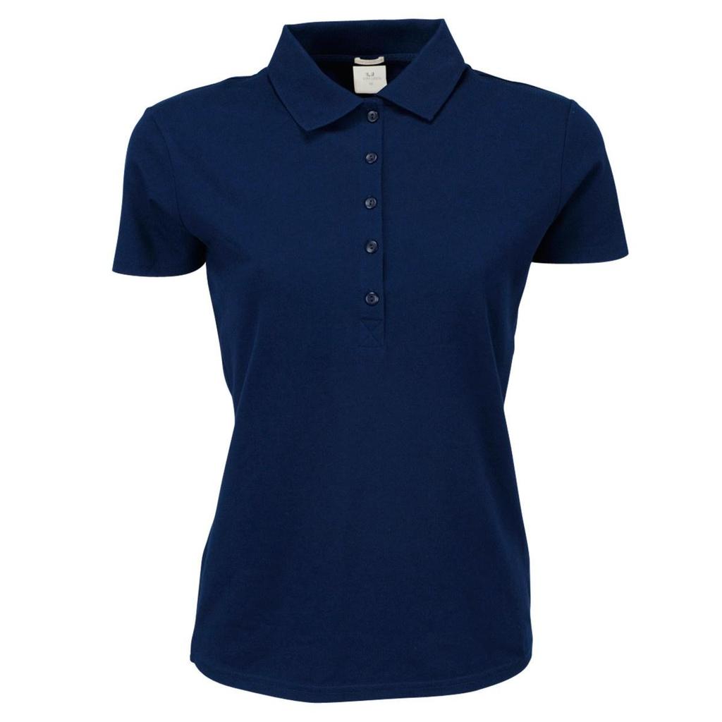 Tee Jays Womens/Ladies Luxury Stretch Short Sleeve Polo Shirt