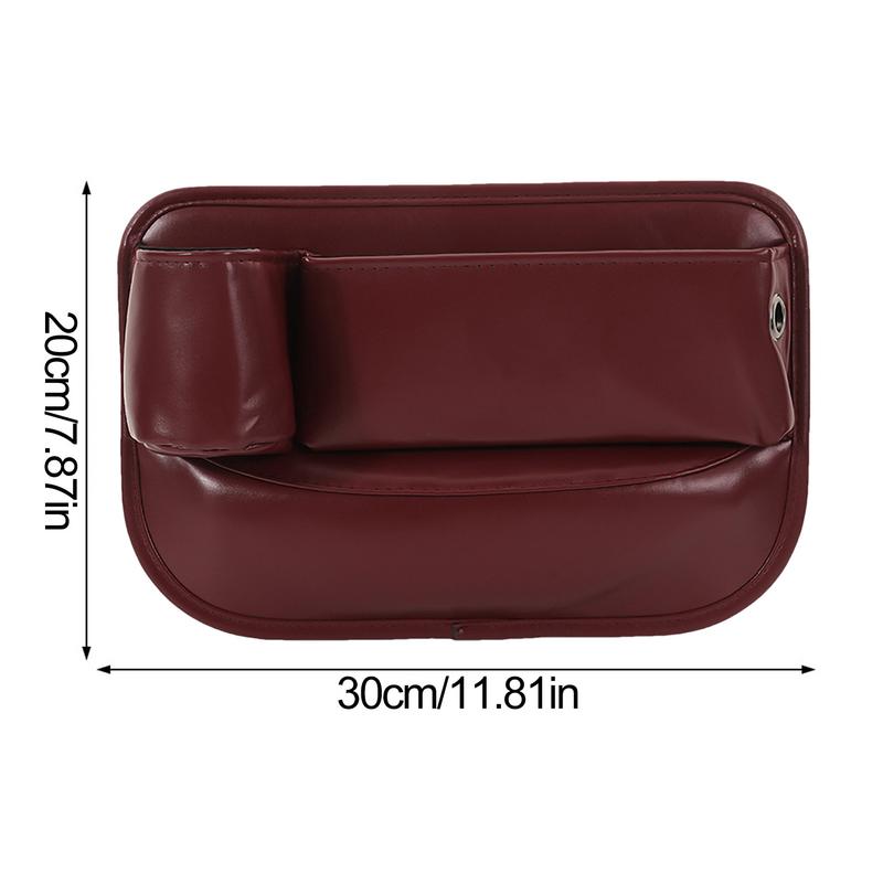 Autositz-Spaltfüller Organizer Auto-Organizer Spaltfüller Leder Aufbewahrungsorganizer Handtaschenhalter Sitzspalt Konsole