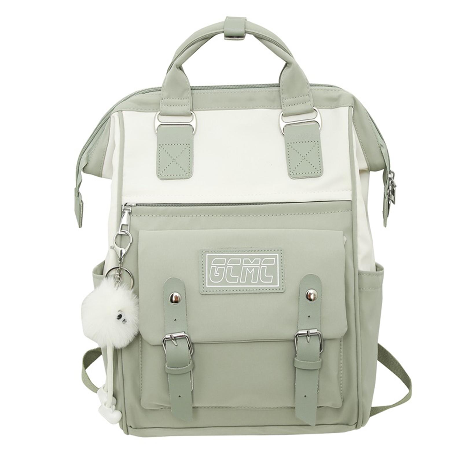 

Модний рюкзак у корейському стилі Шкільний рюкзак Дорожній рюкзак Сумки-книжки для старшокласників і учнів середньої школи зелений