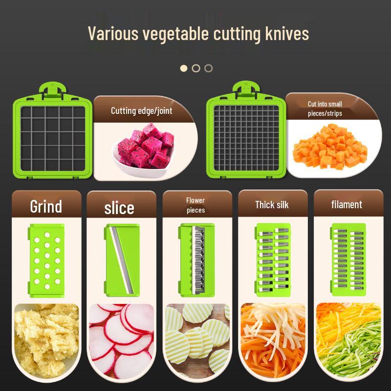 Multifunctional Kitchen Vegetable Slicer and Chopper
