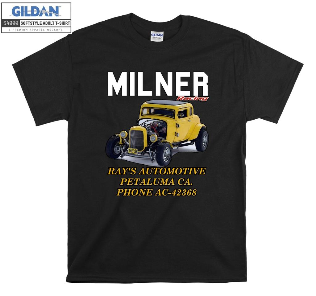 Graffiti Milner's '32 Deuce T-Shirt Mens Womens Tees Top Coupe T Shirt Mens Womens Tees Top Men Women Unisex Tshirt 2158